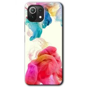Xiaomi Mi 11 Gökkuşağı Color Baskılı Uyumlu Silikon Kılıf