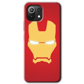 Xiaomi Mi 11 İronMan Baskılı Uyumlu Silikon Kılıf