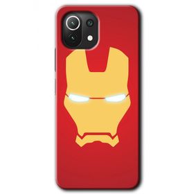 Xiaomi Mi 11 İronMan Baskılı Uyumlu Silikon Kılıf