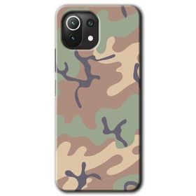 Xiaomi Mi 11 Kamuflaj 29 Baskılı Uyumlu Silikon Kılıf
