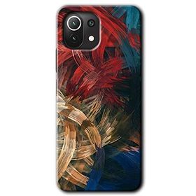 Xiaomi Mi 11 Karma Boyalar Baskılı Uyumlu Silikon Kılıf