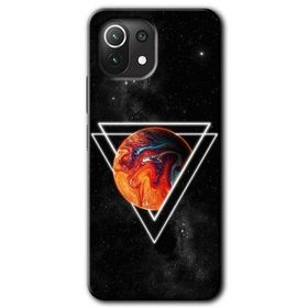 Xiaomi Mi 11 Kızıl Gezegen Baskılı Uyumlu Silikon Kılıf