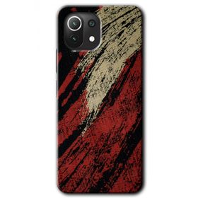 Xiaomi Mi 11 Kumaş Deseni 6 Baskılı Uyumlu Silikon Kılıf