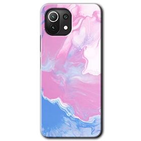 Xiaomi Mi 11 Liquid Lekeler Art Baskılı Uyumlu Silikon Kılıf