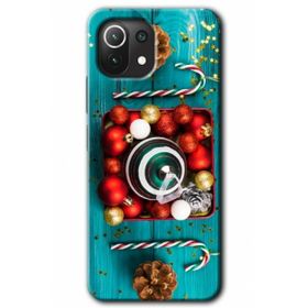 Xiaomi Mi 11 Lite Hd Desen Baskılı Christmas Arka Kapak Kılıf