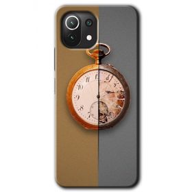 Xiaomi Mi 11 Lite Hd Desen Baskılı Clocks Artwork Arka Kapak Kılıf