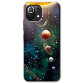 Xiaomi Mi 11 Lite Hd Desen Baskılı Cosmos Arka Kapak Kılıf