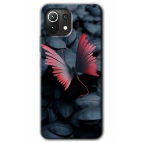 Xiaomi Mi 11 Lite Hd Desen Baskılı Dark Butterfly Arka Kapak Kılıf