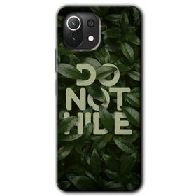 Xiaomi Mi 11 Lite Hd Desen Baskılı Do Not Hide Arka Kapak Kılıf