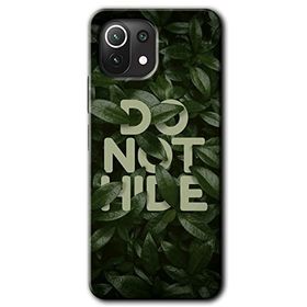 Xiaomi Mi 11 Lite Hd Desen Baskılı Do Not Hide Arka Kapak Kılıf