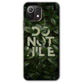 Xiaomi Mi 11 Lite Hd Desen Baskılı Do Not Hide Arka Kapak Kılıf