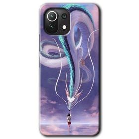 Xiaomi Mi 11 Lite Hd Desen Baskılı Dragon Snake Arka Kapak Kılıf