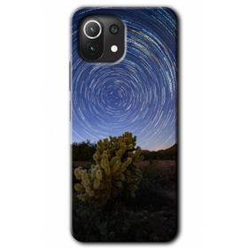 Xiaomi Mi 11 Lite Hd Desen Baskılı Eclipse Sky Arka Kapak Kılıf