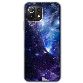 Xiaomi Mi 11 Lite Hd Desen Baskılı Galaksi Arka Kapak Kılıf