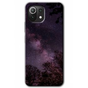 Xiaomi Mi 11 Lite Hd Desen Baskılı Gece Galaksi Arka Kapak Kılıf