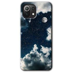 Xiaomi Mi 11 Lite Hd Desen Baskılı Gece Gökyüzü Arka Kapak Kılıf