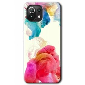 Xiaomi Mi 11 Lite Hd Desen Baskılı Gökkuşağı Color Arka Kapak Kılıf