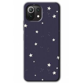 Xiaomi Mi 11 Lite Hd Desen Baskılı Gökyüzü Yıldız Arka Kapak Kılıf