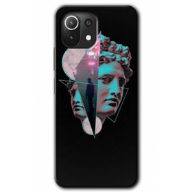 Xiaomi Mi 11 Lite Hd Desen Baskılı Heykel Arka Kapak Kılıf