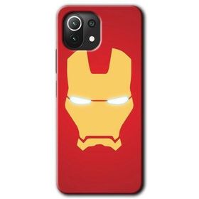 Xiaomi Mi 11 Lite Hd Desen Baskılı İron Man Arka Kapak Kılıf