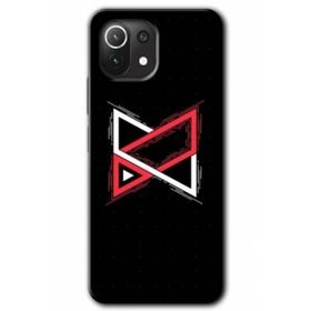 Xiaomi Mi 11 Lite Hd Desen Baskılı Kilit Arka Kapak Kılıf
