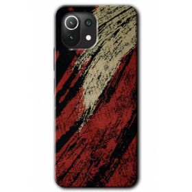 Xiaomi Mi 11 Lite Hd Desen Baskılı Kumaş Deseni 6 Arka Kapak Kılıf
