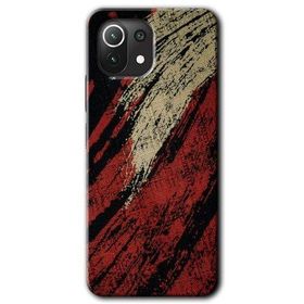 Xiaomi Mi 11 Lite Hd Desen Baskılı Kumaş Deseni 6 Arka Kapak Kılıf