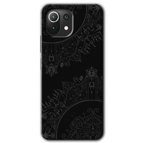 Xiaomi Mi 11 Lite Hd Desen Baskılı Liquid Colorfull Arka Kapak Kılıf