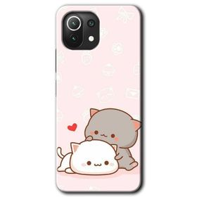 Xiaomi Mi 11 Lite Hd Desen Baskılı Liquid Colorfull Arka Kapak Kılıf