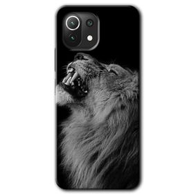 Xiaomi Mi 11 Lite Hd Desen Baskılı Mat Çiçek Arka Kapak Kılıf