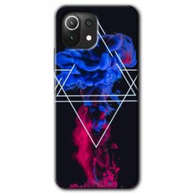 Xiaomi Mi 11 Lite Hd Desen Baskılı Mekanik Duman 1 Arka Kapak Kılıf