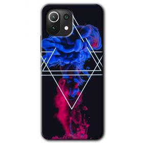 Xiaomi Mi 11 Lite Hd Desen Baskılı Mekanik Duman 1 Arka Kapak Kılıf