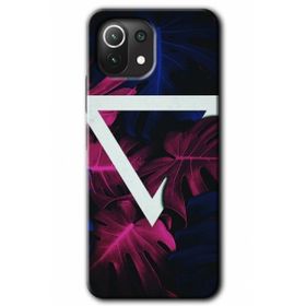 Xiaomi Mi 11 Lite Hd Desen Baskılı Mekanik Yaprak Arka Kapak Kılıf
