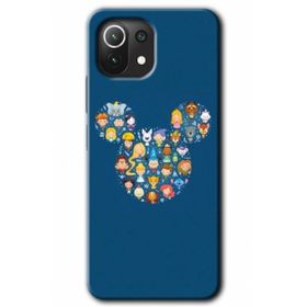 Xiaomi Mi 11 Lite Hd Desen Baskılı Mickey Arka Kapak Kılıf