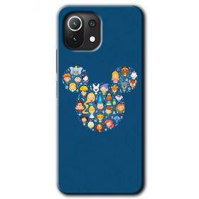 Xiaomi Mi 11 Lite Hd Desen Baskılı Mickey Arka Kapak Kılıf