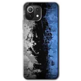 Xiaomi Mi 11 Lite Hd Desen Baskılı Outlines Paint Arka Kapak Kılıf