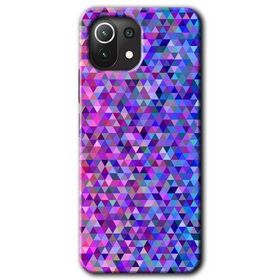 Xiaomi Mi 11 Lite Hd Desen Baskılı Pixel Mozaik Arka Kapak Kılıf