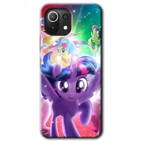 Xiaomi Mi 11 Lite Hd Desen Baskılı Pony Arka Kapak Kılıf