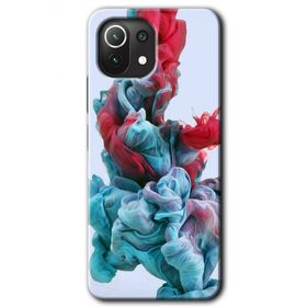 Xiaomi Mi 11 Lite Hd Desen Baskılı Renkli Karışım Arka Kapak Kılıf