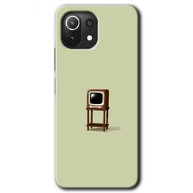 Xiaomi Mi 11 Lite Hd Desen Baskılı Retro Tv Arka Kapak Kılıf
