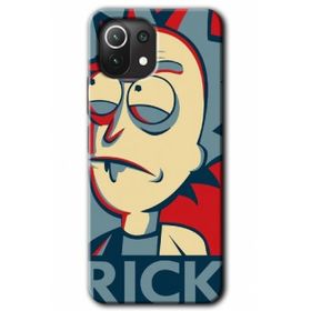 Xiaomi Mi 11 Lite Hd Desen Baskılı Rick News Arka Kapak Kılıf