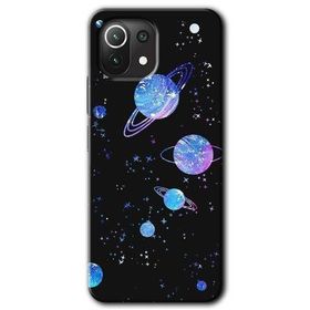 Xiaomi Mi 11 Lite Hd Desen Baskılı Samanyolu Galaksi Arka Kapak Kılıf