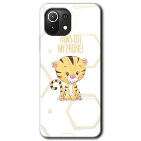 Xiaomi Mi 11 Lite Hd Desen Baskılı Sevimli Kedi 1 Arka Kapak Kılıf