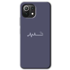 Xiaomi Mi 11 Lite Hd Desen Baskılı Sigara Zararlıdır Arka Kapak Kılıf
