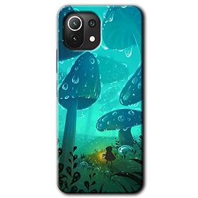 Xiaomi Mi 11 Lite Hd Desen Baskılı Silhoutte Dropss Arka Kapak Kılıf