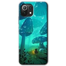 Xiaomi Mi 11 Lite Hd Desen Baskılı Silhoutte Dropss Arka Kapak Kılıf