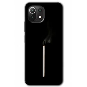 Xiaomi Mi 11 Lite Hd Desen Baskılı Sönmüş Kibrit Arka Kapak Kılıf