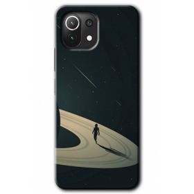 Xiaomi Mi 11 Lite Hd Desen Baskılı Space Planet Arka Kapak Kılıf