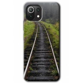 Xiaomi Mi 11 Lite Hd Desen Baskılı Tren Yolu Arka Kapak Kılıf