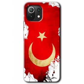 Xiaomi Mi 11 Lite Hd Desen Baskılı Türkiyem Arka Kapak Kılıf